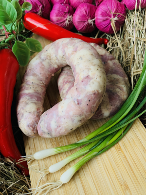 Колбаса домашняя пальцем пханая ( за кг.) Ресторан "Сябры"